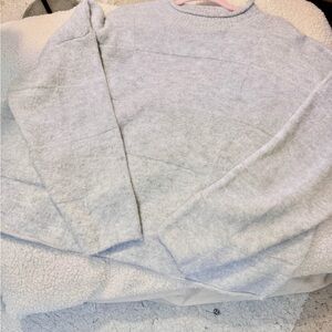 Cozy Light Gray Sweater